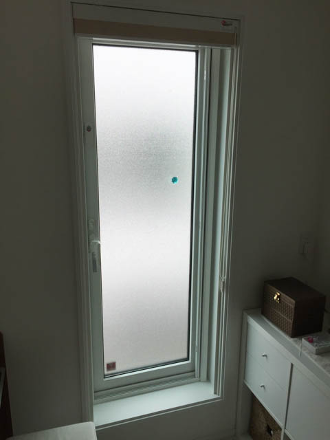 洗面所の採光に窓
